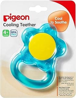 Pigeon Cooling Teether Flower, Blue, Pack of 1