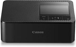 Canon SELPHY CP1500 Compact Portable Photo Printer (Upgraded CP1300 Model) | Photos,Collages & Stickers | Wi-Fi & Direct printing | Smart Devices,Computers,Cameras,SD Card & USB-C Flash Drives (Black)