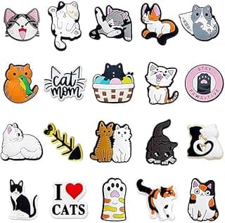 20Pcs Cute Shoe Charms for Clogs, DIY Footwear Accessories, Perfect Christmas/Birthday Gifts for Kids-ZXJ-MM20