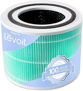 LEVOIT Core 300 Air Purifier Toxin Absorber Replacement Filter, 3-in-1 Filter, Efficiency Activated Carbon, Core300-RF-TX, 1 Pack, Green