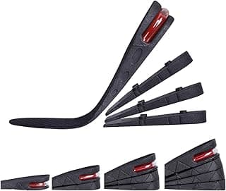 Sausiry Sausiry Height Increase Insoles 4-Layer Air up Shoe Lifts Elevator Shoes Insole 2.95inches(7.5 cm) Heels Lift Inserts for Men and Women