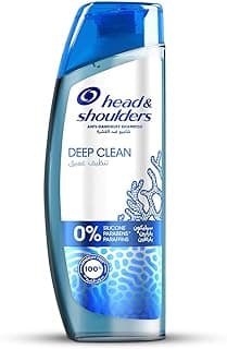 Head & Shoulders Deep Clean For Severe Flaky Scalp, Anti-Dandruff Shampoo, Free of Silicones, Parabens and Paraffins, 400ml