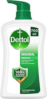 Dettol Original Shower Gel & Body Wash, Pine Scent, 700ml