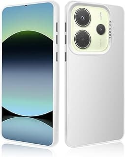 Xiaomi Redmi Note 14 5G Case, Slim TPU Phone Case, 360 Degree Shockproof Full Body Protective Phone Case for Redmi Note 14 5G Silver