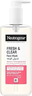 Neutrogena Fresh & Clear Face Wash, with Pink Grapefruit & Vitamin C, Gently Cleanses without Drying Out, for Blemish Prone Skin, Clearer & Radiant Complexion, 200ml