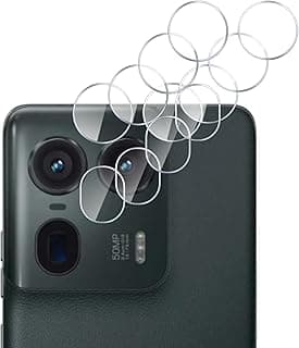 [4 Pack] Camera Lens Protector Compatible with Motorola Edge 50 Ultra,Camera Lens Tempered Glass Protector,High Clarity Scratch Proof 9H Tempered Glass[Anti-Shatter]-Tra