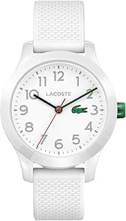 Lacoste White Dial White Silicone Watch - 2030003