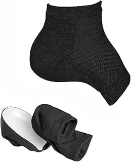 GoodTool GoodTool 1 Pair Height Max Socks, 3.5cm Invisible Height Increase Insole, Anti-Slip Heel Lift Pads for Men and Women Sports and Daily Wear