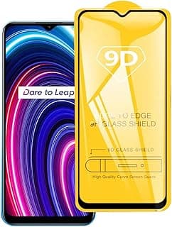 BURAQ For OPPO Realme C25Y / C21Y 9D Full Glue Full Screen Tempered Glass Film