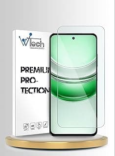 Screen Protector For Realme C71 4G 2025 (WTech Premium Series 9H Tempered Glass (MSG9CN) - Clear)