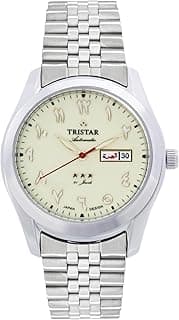 Tristar BA Series Men's Automatic Watch Arabic Numeral Dial Bracelet Wrist Watch for Men