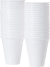 Hotpack Disposable Plastic Cups, 5 oz. - 50 pieces