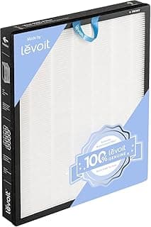 LEVOIT Vital 100S Air Purifier Replacement, 3-in-1 True HEPA, High-Efficiency Activated Carbon Filter, Vital 100S-RF, 1 Pack, White