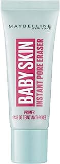 MAYBELLINE New York Baby Skin Instant Pore Eraser Foundation Primer, Transparent, 22 Ml