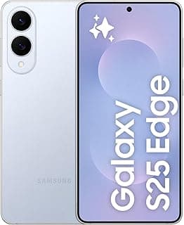 Samsung Galaxy S25 Edge, 6.7" AMOLED Display, 3120x1440, 120Hz, 12GB RAM, 5G, Dual SIM, Android 14, (Titanium Icyblue, 256GB)