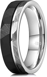 Three Keys Jewelry Tungsten Women's Wedding Band Ring 15