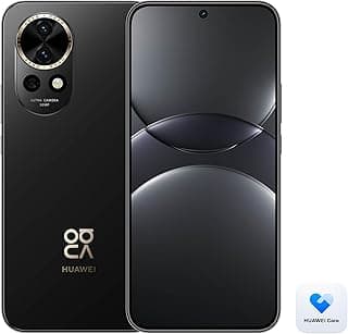HUAWEI nova 13 Smartphone, 12GB+256GB, 6.7-inch OLED flat-edge screen, 60 MP Front Ultra-Wide Portrait Camera, AI Best Expression, 100W HUAWEI SuperCharge Turbo, 5000mAh Battery, Care+, Black