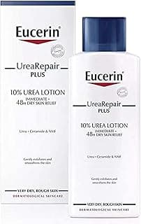 Eucerin UreaRepair 10% Urea Intensive Moisturizing Lotion with Ceramide, Immediate 48-Hour Relief for Dry Skin, Daily Body Moisturizer for Very Dry and Dehydrated Skin, Suitable for Mature Skin, 250ml