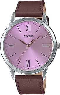 Casio Analog Pink Dial Men's Watch - MTP-E600L-5BDF