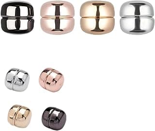 GoodTool Hijab Holder Pin, scarf holder, Magnetic Hijab Pins for Shawl and Wrap in Rose Gold, Silver, Black, Golden, Suitable For Clothes, Scarves Etc