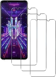 3 Pack Tempered Glass Screen Protector for Red Magic 7 , HD Tempered Glass Film, 9H Tempered Glass Screen Replacement, Anti Scratch Screen Protector Film for Samsung Galaxy S8