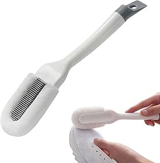 GoodTool GoodTool Professional Cleaning Shoe Brush with Soft Bristles - Multifunctional Long Handle Shoe Brush Cleaner, Hangable Shoes Cleaning Scrubber for Sneakers, Laundry & Household Cleaning