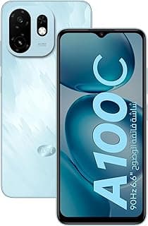 ITEL A100c, 4G Mobile Phone, 128GB Storage, Blaze Blue, Android 14, 3 + 5 GB RAM, Unisoc T7100, 6.6-inch FHD+, 90Hz, IPS LCD Display
