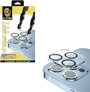 S TOP Camera Lens Screen Protector for iPhone15 Pro 6.1-Inch and iPhone 15 Pro Max 6.7-inch, 9H Tempered Glass, Case Friendly, Anti-Scratch