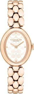 COACH WOMEN'S SILVER WHITE DIAL STAINLESS STEEL