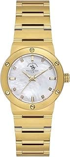 Santa barbara polo & racquet club Unique Women's Watch | Stainless Steel Band with Steel Case | Analog | Round Dial | Mineral Glass | Japanese Quartz | Water Resistance 50 Meters