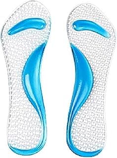 1Pair Silicone Gel Insole Of Flatfoot Arch Support Cushion Pads Orthopedic Protector Insoles For Shoes Massage Gel Pads