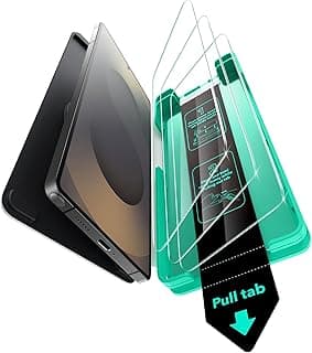 ESR 3pcs for Samsung Galaxy S25 Ultra Screen Protector, HD Clear Anti-Scratch Tempered Glass with Easy Installation Auto Dust-Elimination Tool for Samsung Galaxy S25 Ultra 6.9-inches, Case Friendly