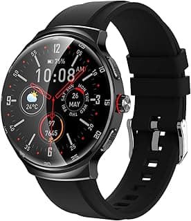 Bostbo Bostbo Smart Watch,Smart Watches For Men,1.43"AMOLED Display,Ip68 Waterproof,Bluetooth calling,All-Round Fitness Management, 70+ Workout Mode, 25 Days Battery Life,Compatible with iOS & Android