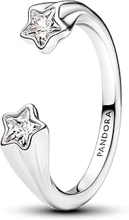 PANDORA 193582C01 Women's Ring Shooting Stars Silver