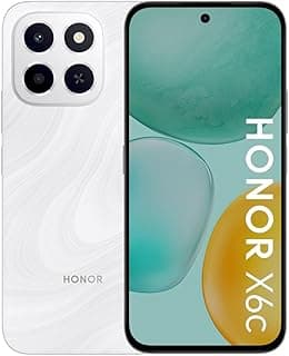 HONOR X6c 6 GB RAM, 256 GB Dual SIM - Moonlight White