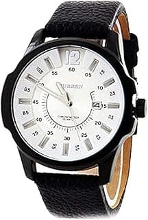 CURREN Analog Watch for Men, Brown