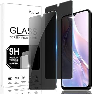 2 Pack Privacy Screen Protector Compatible with Redmi 13C Anti-Spy Protection Film tempered glass 9H Hardness Anti-Scratch for Redmi 13C
