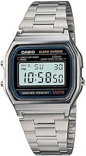 Casio A158WA-1 Dress Digital Watch