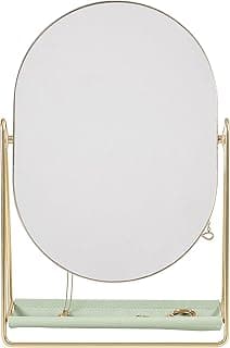 Stackers Stackers Sage Green & Gold Dressing Table Mirror & Jewellery Stand