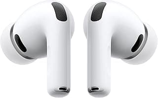 Apple AirPods Pro 3 Wireless Earbuds, Active Noise Cancellation, Live Translation, Heart Rate Sensing, Hearing Aid Feature, Bluetooth Headphones, Spatial Audio, High‐Fidelity Sound, USB‐C Charging