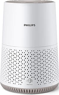 Philips Compact Air Purifier 600 Series - rooms up to 44 m2, NanoProtect HEPA filter, 4 Speed Settings, White - AC0651/10