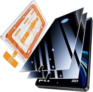 HASTHIP® Compatible with Samsung S25U 2Pcs Screen Protectors HD Tempered Glass Screen Protectors Privacy Screen Protectors Anti-scratch Screen Protectors with Screen Alignment Tool & Accessories Pack