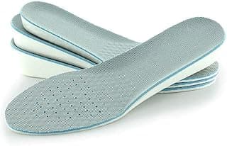 qhDmZk-zSh qhDmZk-zSh Height Increase insole 1.5cm/2.5cm/3.5cm Breathable High Full Shoe Insoles Shoe Inserts Cushion Pads Lift Kits Elevator Insoles