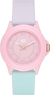 Skechers Skechers Women's Rosencrans Mid Quartz Plastic and Silicone Casual Sports Watch