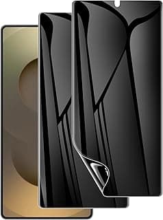 KASTWAVE 2 Pack Privacy Screen Protector for Samsung Galaxy S25 Ultra, Anti-Spy Film (Not Glass), Like Original Fingerprint Unlock, Case Friendly, Scratch-Resistant, Sensitive Touch