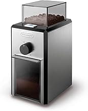 De'Longhi Coffee Grinder, Stainless Steel Blade, 120G Capacity, 110W, Dual Safe System, KG89, Stainless Steel