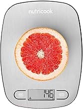 Nutricook Digital Kitchen Scale Eko 5kg Capacity, Stainless Steel