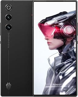 REDMAGIC 10 Air 120Hz Gaming Phone, 5G Android Smartphone, 16GB RAM+512GB ROM, Snapdragon 8 Gen 3, 6.8" AMOLED Full Screen, FHD+, 50MP Camera, Dual-Sim, Unlocked Mobile Phone Black