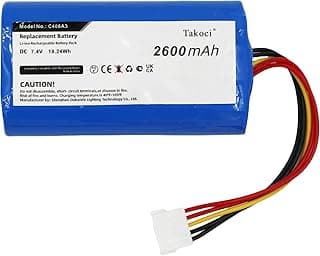 Replacement Battery for Marshall Stockwell II,7.4V/2600mAh