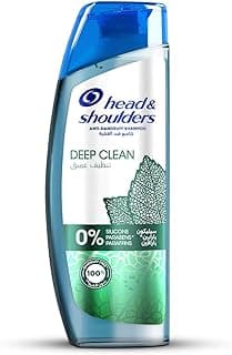 Head & Shoulders Deep Clean For Severe Itchy Scalp, Anti-Dandruff Shampoo, Free of Silicones, Parabens and Paraffins, 400ml